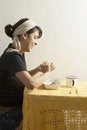 Free Artist With Clay Stock Photos - 6295393