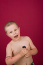 Free Boy Sings Royalty Free Stock Photos - 6298848
