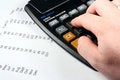 Free Calculating  Bills Royalty Free Stock Photo - 6301345