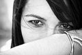 Free Staring Woman Royalty Free Stock Image - 6321136