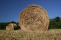 Free Idyllic Field With Hay Bales In Late Summer Royalty Free Stock Images - 6321549