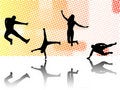 Free Sport Silhouettes Stock Photos - 6326273