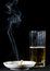 Free Smoking And Beer Drnk Stock Photos - 6320533