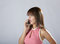 Free Sexy Hispanic Lady Talking On Cellular Phone Royalty Free Stock Photos - 6322278