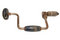 Free Rusty Hand Drill Isolated Royalty Free Stock Image - 6328196