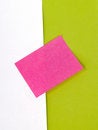 Free Pink Post-it On Green And White Stock Photography - 6335502