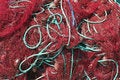 Free Red Fishing Net Stock Photos - 6335693