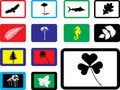 Free Set Icons - 16B. Nature Royalty Free Stock Photography - 6339717