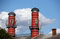 Free Two Big Chimney Of Brewery Stock Photos - 6331253