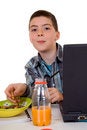 Free Boy Doing Homework Stock Images - 6342334