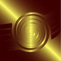 Free Abstract Golden Logo Royalty Free Stock Images - 6348409