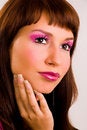 Free The Person With A Make-up Stock Photography - 6361792