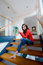 Free Sitting On Stairs Royalty Free Stock Image - 6360346