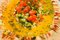Free Cheesy Hummus With Vegetables Stock Photos - 6364423