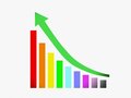 Free Colorful 3d Growth Chart Stock Photos - 6373883