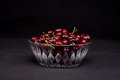 Free Bowl Of Cherries Royalty Free Stock Photography - 6384657