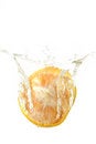 Free Orange Splash Stock Image - 6385731