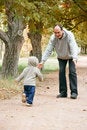 Free Father And Son In Park Royalty Free Stock Photography - 6387787