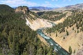Free The Yellowstone River In Yellowstone NP Royalty Free Stock Photography - 6393027