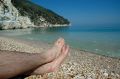 Free Italys Adriatic Coast And Feet Royalty Free Stock Photos - 647078