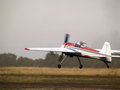 Free Aerobatic Plane Landing Stock Photography - 6405482
