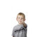 Free Boy Pointing Royalty Free Stock Photo - 6400115