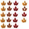 Free Fall Leaves With Percentages Off Stock Photos - 6407393