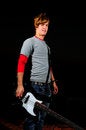 Free Trendy Bass Player Stock Image - 6414131