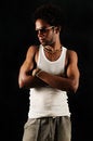 Free African Man Man Posing Royalty Free Stock Images - 6417769