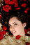 Free Woman S Face With Petal Royalty Free Stock Photos - 6414538