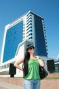 Free Woman Stay Before Business Royalty Free Stock Photography - 6426627