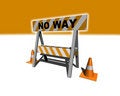 Free No Way! Royalty Free Stock Image - 6427676
