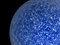 Free Blue Global Alien Cell With Strange Texture Stock Image - 6427801