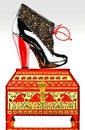 Free Fancy Boot On Jewelery Box Stock Photography - 6436572
