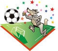 Free Wolf Football Stock Photo - 6443100
