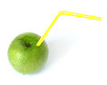 Free Green Juicy Apple Royalty Free Stock Photo - 6447965