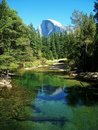Free Half Dome Reflection At Yosemite National Park Royalty Free Stock Photography - 6449197