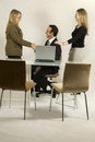 Free Colleagues In Meeting Stock Image - 6451051