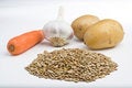 Free Handful Of Uncooked Lentils Royalty Free Stock Photo - 6460615
