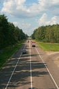 Free Cars Go On Road Stock Images - 6463204