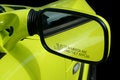 Free Yellow Sports Car Mirror Stock Image - 6465081
