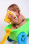 Free Little Girl - I Can T See You! Stock Images - 6460744