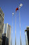 Free Flags In Front Of The Office Building Royalty Free Stock Images - 6465459