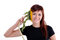 Free Listening To The Sunflower Stock Photo - 6466050
