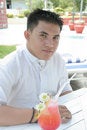Free Man With Beverage Royalty Free Stock Images - 6471249