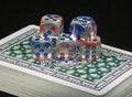 Free Playing Cards And  Bones Royalty Free Stock Photo - 6475035