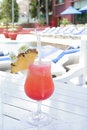 Free Beverage At Pool Royalty Free Stock Photo - 6486865