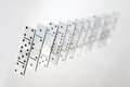 Free Steel Dominoes Royalty Free Stock Images - 6489399