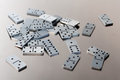 Free Steel Dominoes Royalty Free Stock Images - 6489409