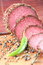 Free Salami And Green Pepper Royalty Free Stock Photos - 6480268